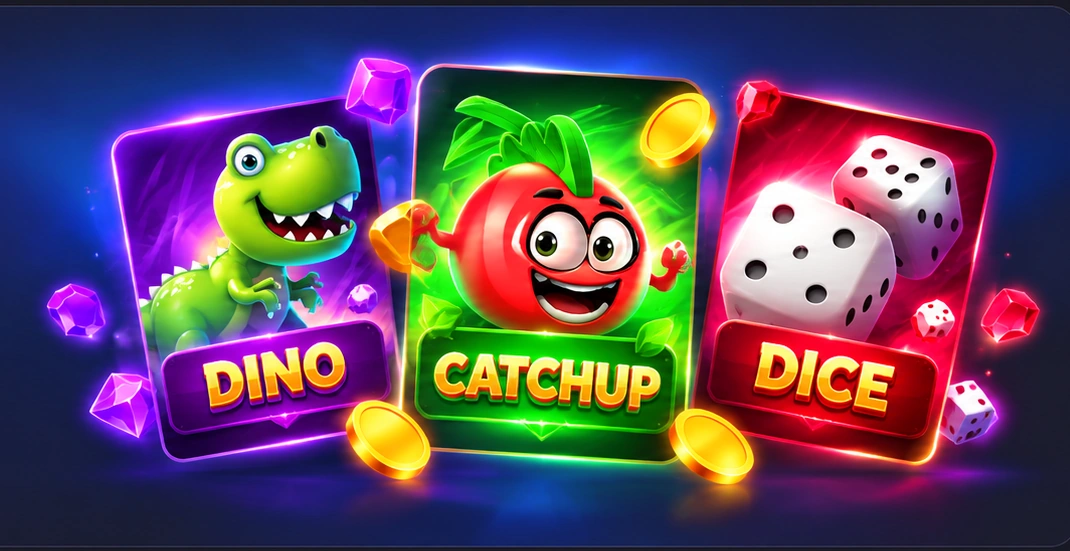Illustration originale mini-games MyStake France